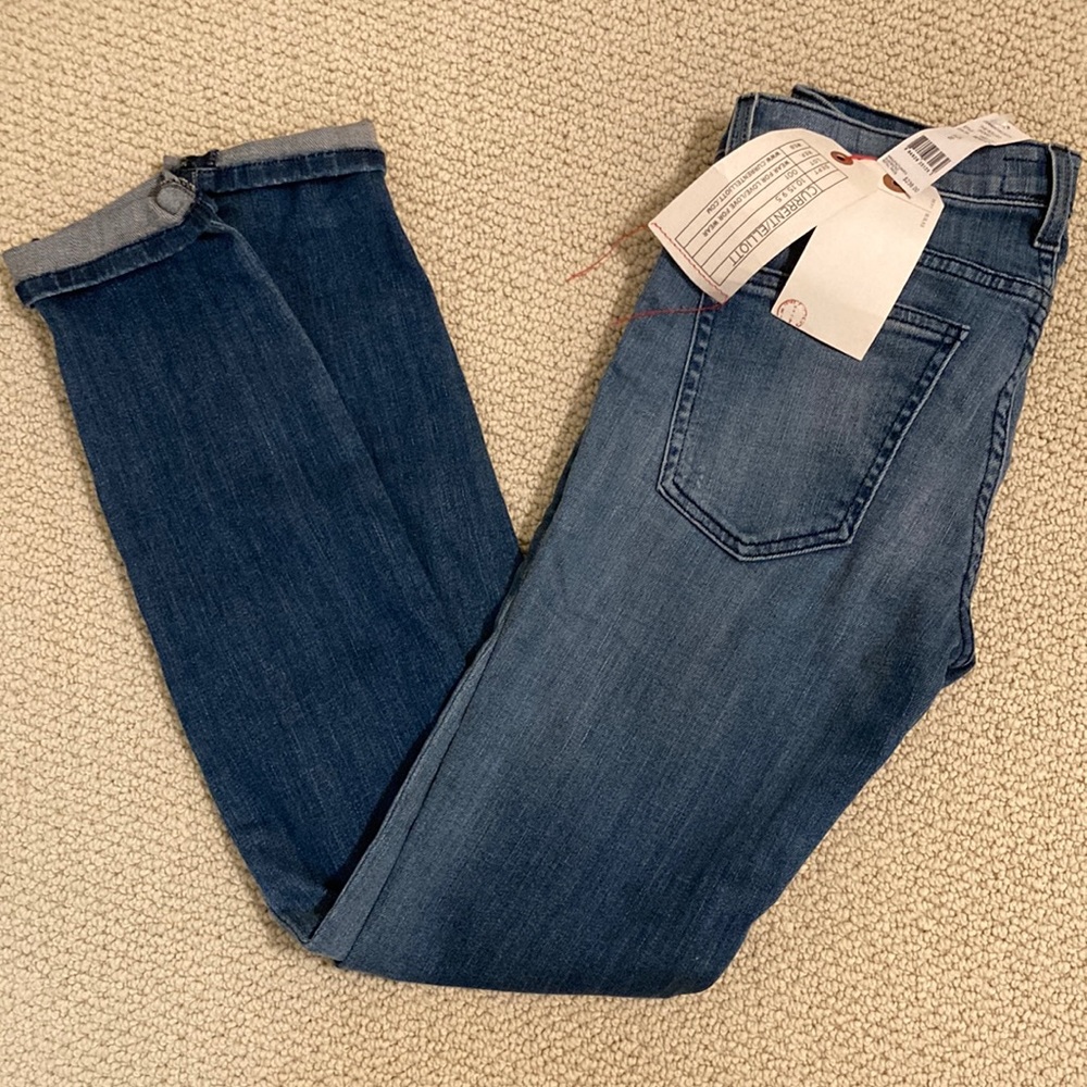 NWT current/Elliot the rolled skinny jeans (27)
